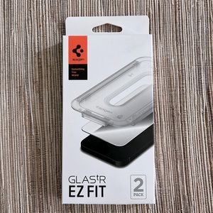 Spigen Tempered Glass Screen Protector GlasTR EZ FIT for iPhone 13 Pro/13 2 Pack